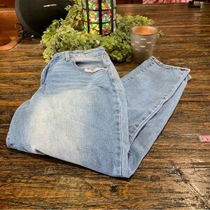 Boho Cute Blue Jeans Stretch Distressed 14 Cotton Spandex